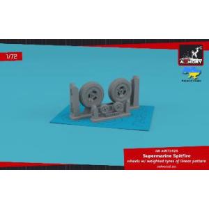 1/72 スーパーマリン スピットファイア自重変形ホイール