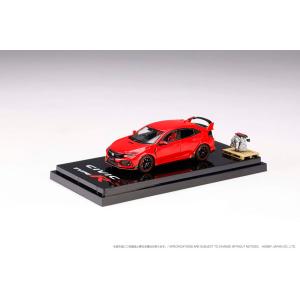 1/64 ホンダ シビック TYPE R  2020 エンジンディスプレイモデル付 フレームレッド