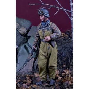 1/35 WWII ドイツ武装親衛隊 タンカーストラウザーズを履いた下士官 ハンセン戦闘団 アルデンヌ1944 [D-Day Miniatures Studio]の商品画像