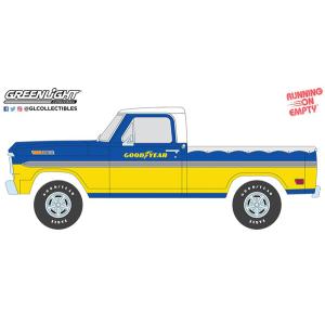 グリーンライト 1969　フォード F-100 - グッドイヤー 1/24 Running on Empty - 1969 Ford F-100 with Bed Cover - Goodyear