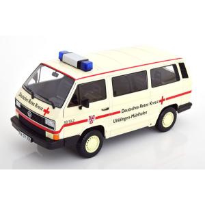 1/18 フォルクスワーゲン バス T3 Syncro 1987 ドイツ赤十字社[KKスケール]《発売済・在庫品》｜amiami