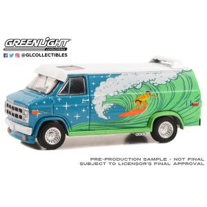 1/64 Vannin’ - 1978 GMC Vandura Custom Van - Surf Decoration[グリーンライト]《発売済・在庫品》｜amiami