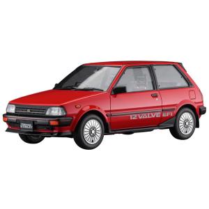 1/24 トヨタ スターレット EP71 Siリミテッド (3ドア) 中期型 “レッドカラー プラモデル [ハセガワ]の商品画像