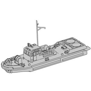 1/700 海上自衛隊 YT75号50t型曳船 レジンキット [モデリウム]の商品画像