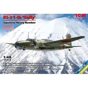 1/48 日本陸軍 Ki-21-Ib 九七式重爆撃機 プラモデル[ICM]《１２月》