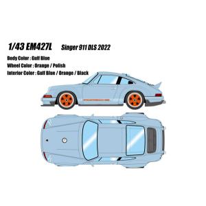 1/43 シンガー 911 DLS 2022 ガルフブルー [メイクアップ]の商品画像