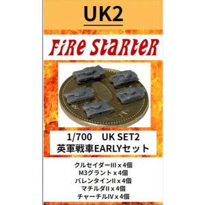 1/700 英軍戦車EARLYセット レジンキット[ファイヤースターター]《０４月予約》｜amiami