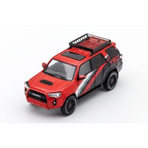 1/64 トヨタ 4 Runner TRD Pro 2022 (LHD) TRD レッド/ブラック [ゲインコーププロダクツ]の商品画像