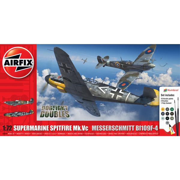 1/72 スピットファイア Mk.Vc vs メッサーシュミット Bf109F-4 コンボスターター...