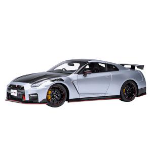 1/18 日産 GT-R (R35) ニスモ スペシャルエディション (アルティメイトメタルシルバー)[オートアート]【送料無料】《０６月予約》 おもちゃのミニカーの商品画像