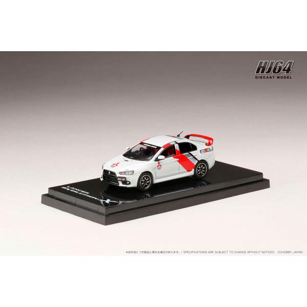 1/64 三菱 LANCER EVOLUTION X RALLIART COLOR (WHITE)[...