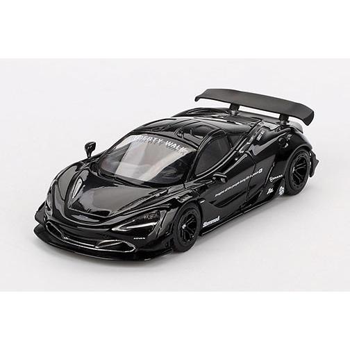 1/64 マクラーレン 720S LB★Works ブラック(右ハンドル)[MINI GT]《０８月...