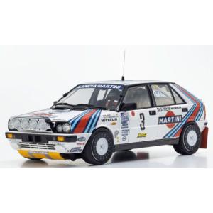 KYOSHOオリジナル 1/18 ランチア デルタ HF 4WD モンテカルロ ラリー