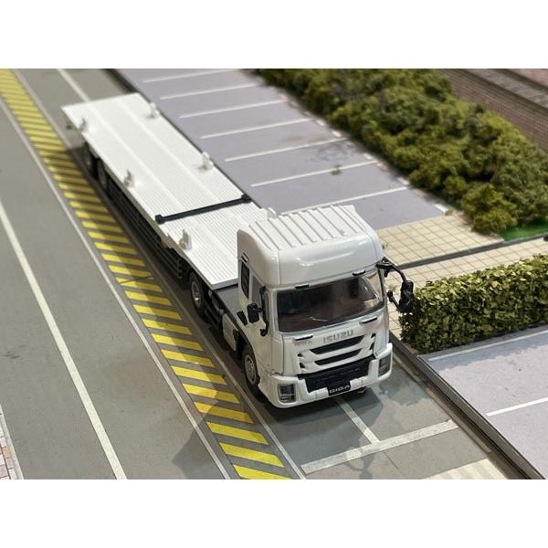 1/80 ISUZU GIGA+鉄道コンテナ積載用セミトレーラー[カツミ]《発売済・在庫品》