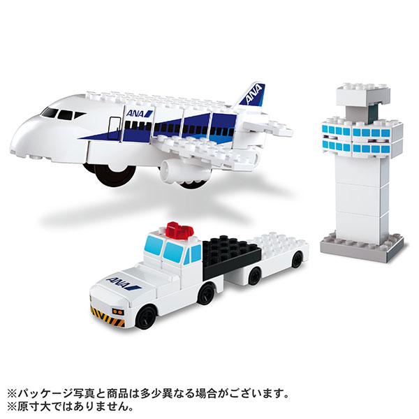トミカ・プラレールブロック ANA飛行場セット[タカラトミー]《発売済・在庫品》
