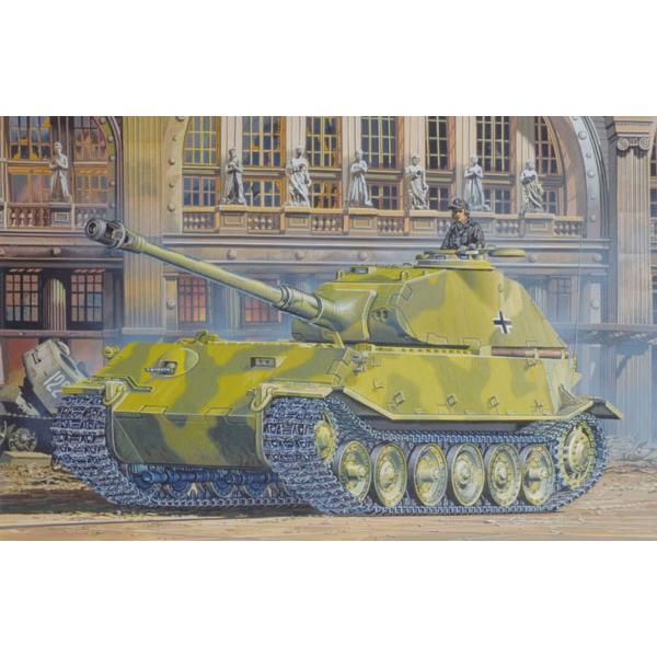 1/35 WW.II ドイツ軍 VK.45.02(P)H型 試作重戦車 プラモデル（再販）[ドラゴン...