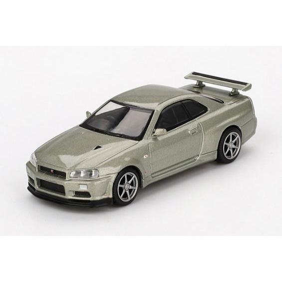 1/64 Nissan スカイライン GT-R R34 Vスペック II Nur ミレニアムジェイド...
