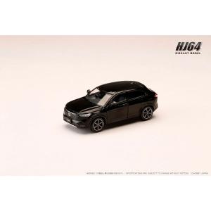 ホンダ ヴェゼル 1/43 クリスタルブラック ミニカー HJ432002BK Hobby Japan 1/43 Honda VEZEL e:HEV Z Crystal Black（P