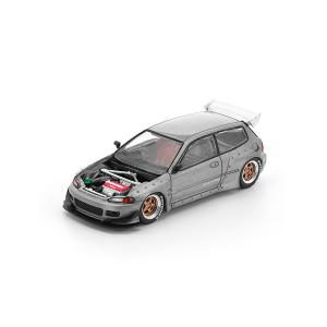 pop race 1/18 シビック Amazon | POP RACE 1/18 FK8 Civic Type R Black 完成品 PR18