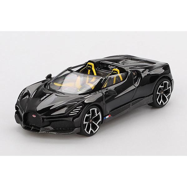 1/64 ブガッティ W16 ミストラル ブラック(左ハンドル)[MINI GT]《発売済・在庫品》