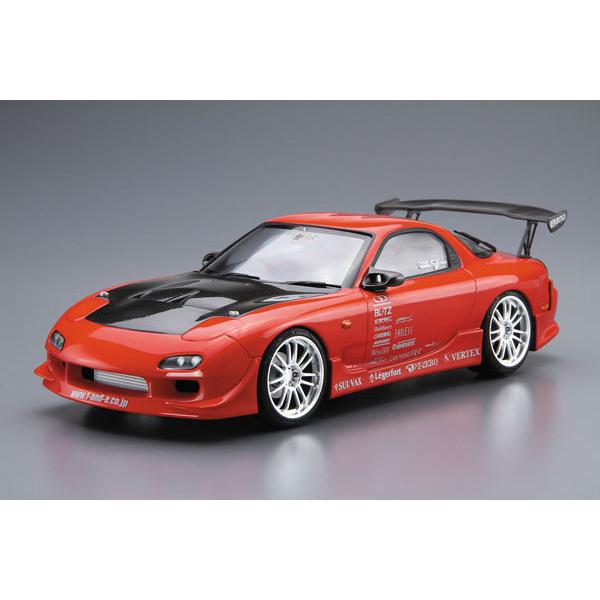 ザ・チューンドカー No.9 1/24 VERTEX FD3S RX-7 ’99 (マツダ) プラモ...