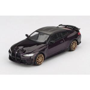 MINI-GT 1/64 BMW M4 Mパフォーマンス (G82) デイトナバイオレット (右