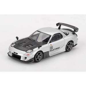 MINI-GT 1/64 マツダ RX-7 RE雨宮 シルバーメタリック (右ハンドル