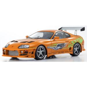 KYOSHOオリジナル 1/18 トヨタ スープラ ターボ 1994 “Fast ＆ Furious (オレンジパール) [京商]の商品画像