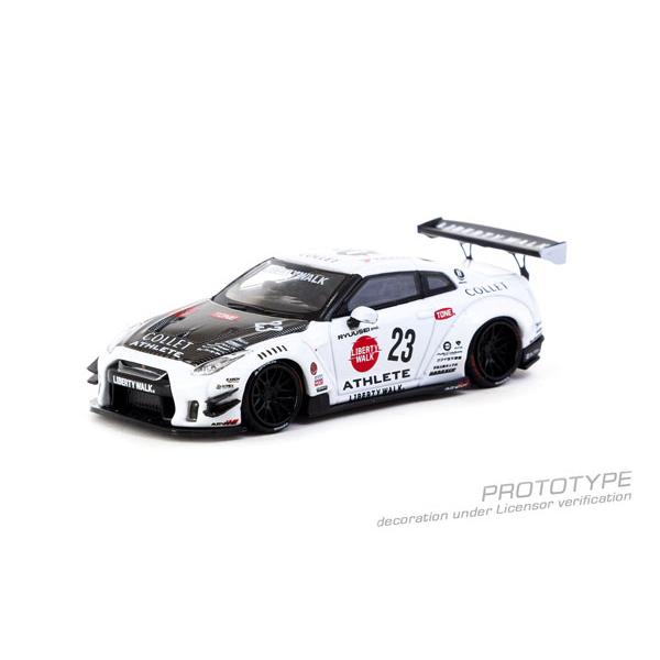 1/64 LB-WORKS NISSAN GT-R R35 type 2 White[Tarmac ...