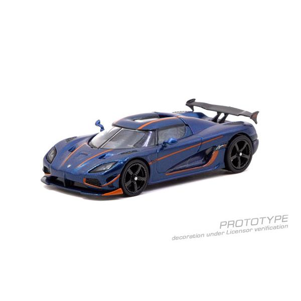 1/64 Koenigsegg Agera RS Dark Blue Carbon Fiber / ...