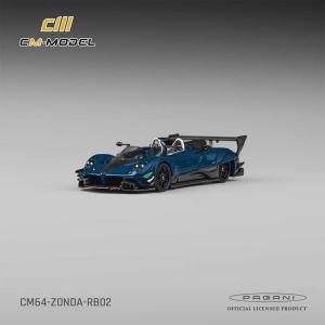 ターマックワークス 1/64 パガーニ ウアイラ BC Blu Francia / Black
