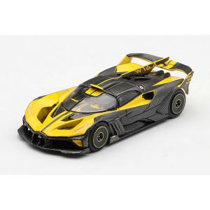 MINI-GT 1/64 ブガッティ ボライド イエロー (左ハンドル) ダイ