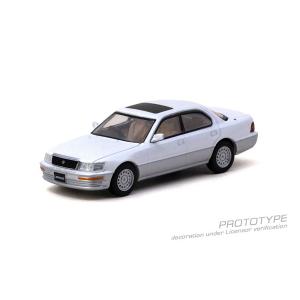 1/64 Lexus LS400 (UCF10) Pearl White(ペーパーボックス)[Tarmac Works]《０９月仮予約》