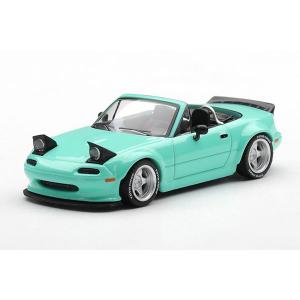 1/64 Pandem マツダ MX-5 (NA) ミントグリーン(右ハンドル)[MINI GT]《０８月予約》