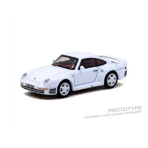 ターマック 1/64 ポルシェ・959 (シルバー) ミニカー T64G-068-SL 【10