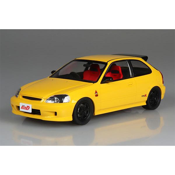 1/24 頭文字D No.23 二宮大輝 EK9 シビック タイプR プラモデル[アオシマ]《１１月...