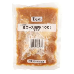 日東ベスト　豚ロース焼肉(100)　100g