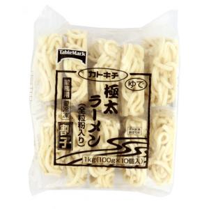 テーブルマーク 極太ラーメン(全粒粉入り)割子 ...の商品画像