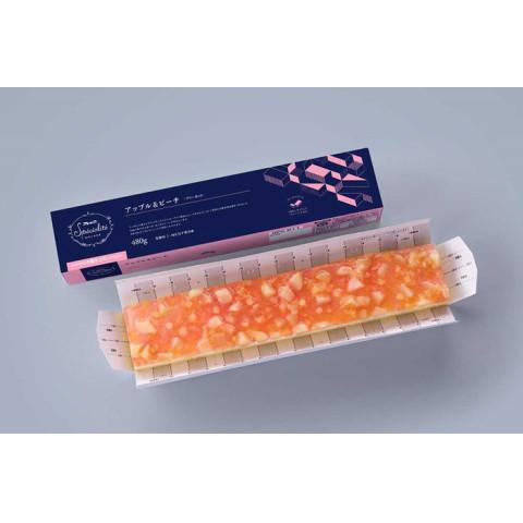 フレック　フリーカットケーキ アップル&amp;ピーチ　480g■