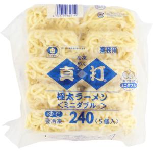 シマダヤ 真打極太ラーメン240(ミニダブル) ...の商品画像