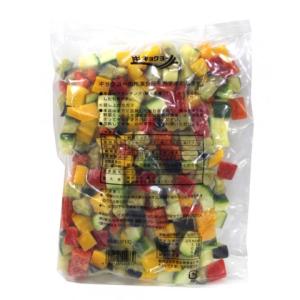 極洋　4種の野菜ミックスV(ダイスカット)　500g<終売>