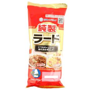 雪印　純正ラード　250g