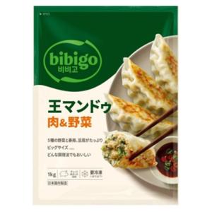 CJジャパン　bibigo王マンドゥ肉＆野菜　1kg｜業務用食品アミカYahoo!店