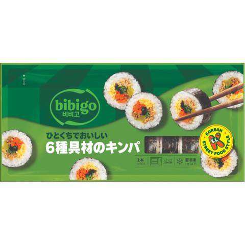 CJ ジャパン　bibigoひとくちでおいしい6種具材のキンパ　250g
