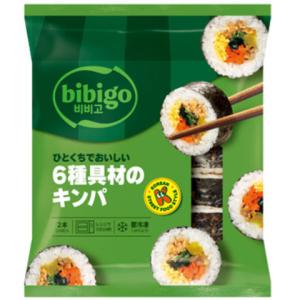 【4/16切替】CJジャパン　bibigoひとくちでおいしい6種具材のキンパ　250g｜業務用食品アミカYahoo!店