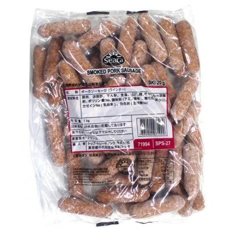 SEARA　ポークソーセージ(ウインナー)　1kg (20g×50本)