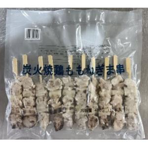 日鉄物産　炭火焼鶏ももねぎま串　400g(10本)｜amicashop