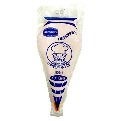 日本リッチ　イチゴ風味ホイップ　500ml■