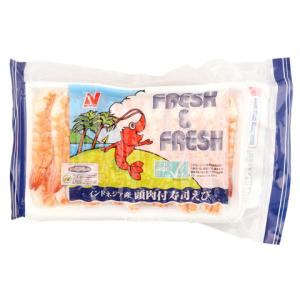 F&F　頭肉付寿司えびバナメイ(3HM)　20尾｜業務用食品アミカYahoo!店