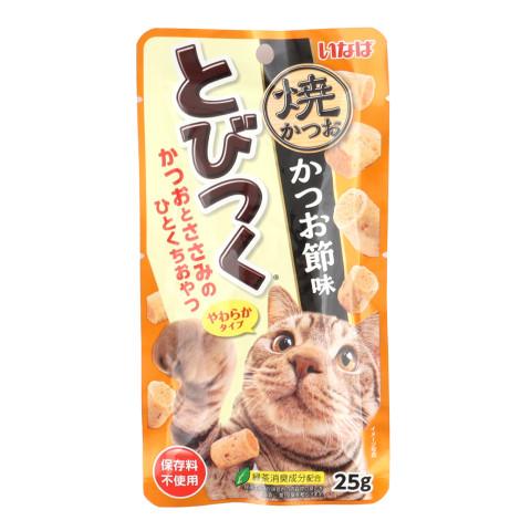【ペットフード】いなば　とびつく焼かつお かつお節味　25g